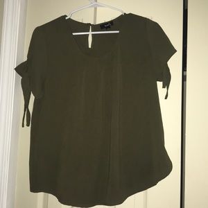 Army Green Blouse